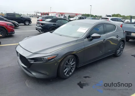 2019 Mazda Mazda3 Premium Package из США, поврежденный, VIN JM1BPANM3K1140563